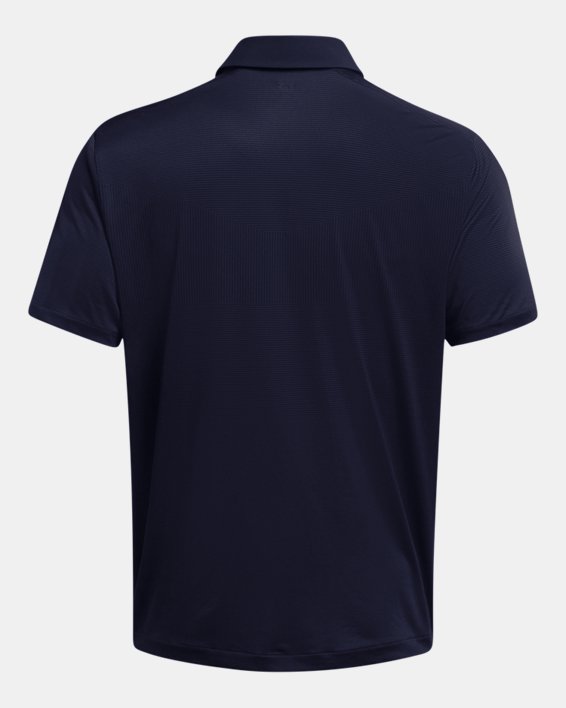 Men's UA Tour Tips Jacquard Polo in Blue image number 6